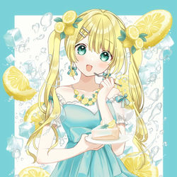 This is a pixiv picture whose title is レモンちゃん🍋.