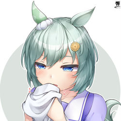 This is a pixiv picture whose title is トレーナー室にセイちゃんを放置してみる。.