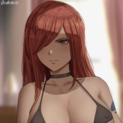 This is a pixiv picture whose title is Erza.