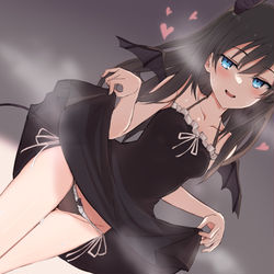 This is a pixiv picture whose title is 夢魔レイラちゃん.