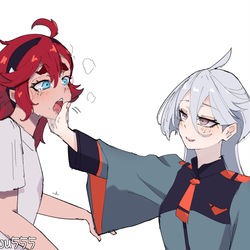 This is a pixiv picture whose title is 水星の魔女3.