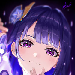 This is a pixiv picture whose title is 「稲光、すなわち永遠なり。」.