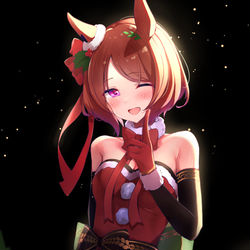 This is a pixiv picture whose title is クリスマスローレル.