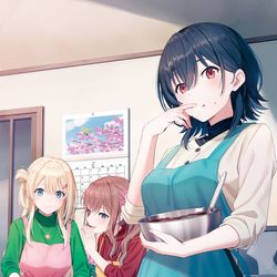 This is a pixiv picture whose title is クラスで２番目に可愛い女の子と友だちになった3.
