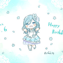 This is a pixiv picture whose title is 雫ﾁｬﾝハピバ！！！！！.