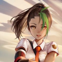 This is a pixiv picture whose title is ネモ.