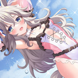 This is a pixiv picture whose title is ワンダーアキュート.