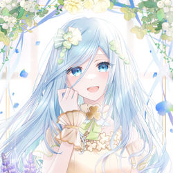 This is a pixiv picture whose title is 雫さんお誕生日おめでとうございます！💧🍀🎂.