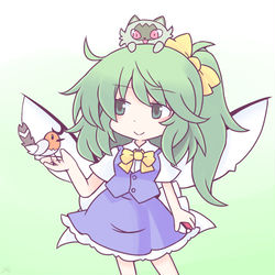 This is a pixiv picture whose title is 大妖精.