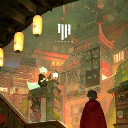 This is a pixiv picture whose title is 工房.
