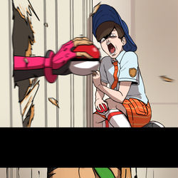 This is a pixiv picture whose title is "Let's have a battle.".