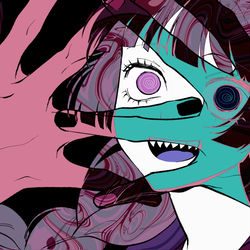 This is a pixiv picture whose title is きくり.