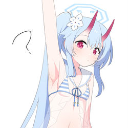 This is a pixiv picture whose title is 和楽チセ(水着).