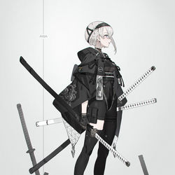 This is a pixiv picture whose title is ASA.