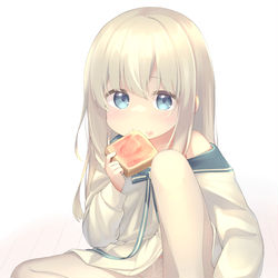 This is a pixiv picture whose title is 🍓パン.