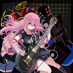 This is a pixiv picture whose title is みんなのギターヒーロー🎸.