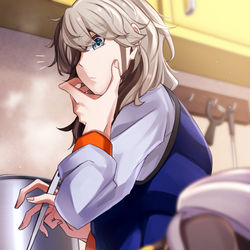 This is a pixiv picture whose title is 「お、どうした？2匹とももう腹ペコちゃんか〜？」.