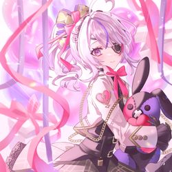 This is a pixiv picture whose title is ❤️‍🐰.