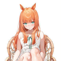 This is a pixiv picture whose title is サイレンススズカ.
