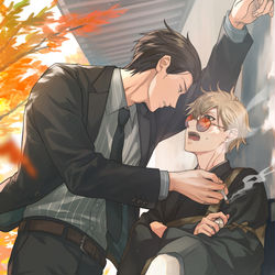 This is a pixiv picture whose title is 表紙絵.