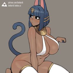 This is a pixiv picture whose title is ankha.