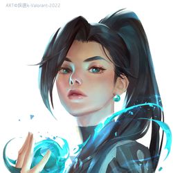 This is a pixiv picture whose title is valorant涂涂.