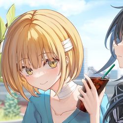 This is a pixiv picture whose title is 🍈メロンブックスさんでグッズフェア中です！.