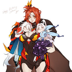 This is a pixiv picture whose title is happy birthday tuna(s).