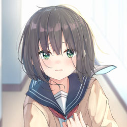 This is a pixiv picture whose title is 「私を置いていかないで。。。」.