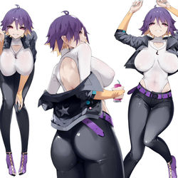 This is a pixiv picture whose title is 沙夜.