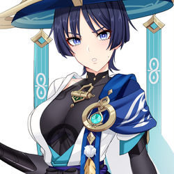 This is a pixiv picture whose title is Wanderer.