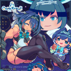 This is a pixiv picture whose title is Kronii.