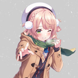 This is a pixiv picture whose title is しぐれういウインター.