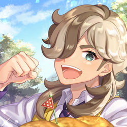 This is a pixiv picture whose title is ペパー先輩！！！！！.