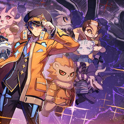 This is a pixiv picture whose title is 【お仕事】アステル・レダさん3周年記念イラスト.