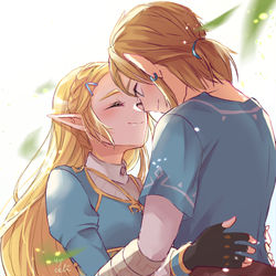 This is a pixiv picture whose title is BotWリンゼル.