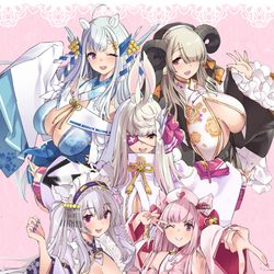 This is a pixiv picture whose title is 荒野の長侍、せいぞろい！.