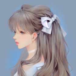 This is a pixiv picture whose title is Mist blue.