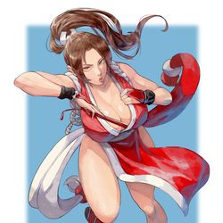 This is a pixiv picture whose title is 不知火舞.