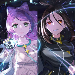 This is a pixiv picture whose title is テラスタル.