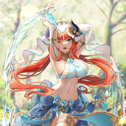 This is a pixiv picture whose title is ニィロウ.