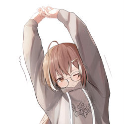 This is a pixiv picture whose title is Stretch.