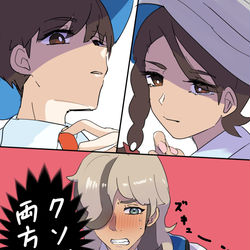 This is a pixiv picture whose title is キャラメイク時の葛藤を代弁していただいた.