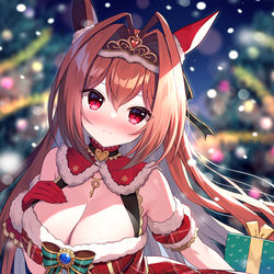 This is a pixiv picture whose title is クリスマスダスカ.