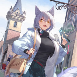 This is a pixiv picture whose title is 娃~~.