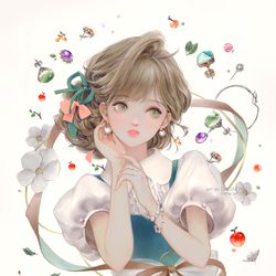 This is a pixiv picture whose title is Jewel girl.