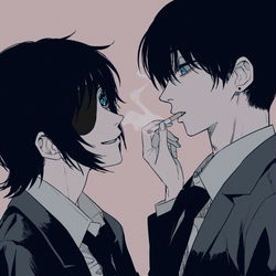 This is a pixiv picture whose title is 無題.