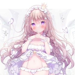 This is a pixiv picture whose title is *:･ﾟ🦋･*:.｡.