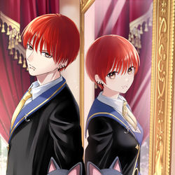 This is a pixiv picture whose title is 双子座の魔法.