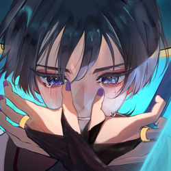 This is a pixiv picture whose title is 放浪者.